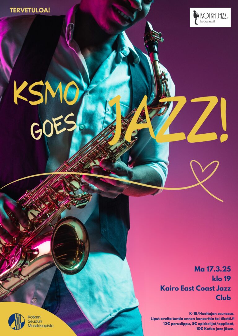 ksmo goes jazz juliste