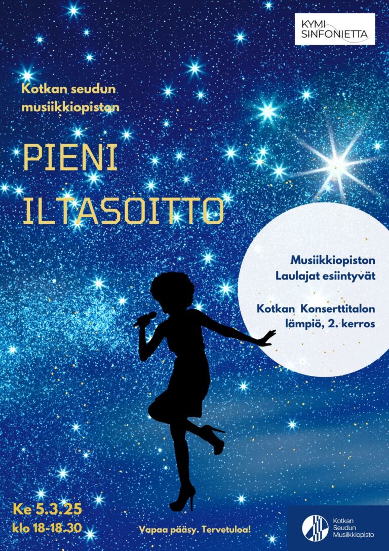 Pieni iltasoitto konserttijuliste