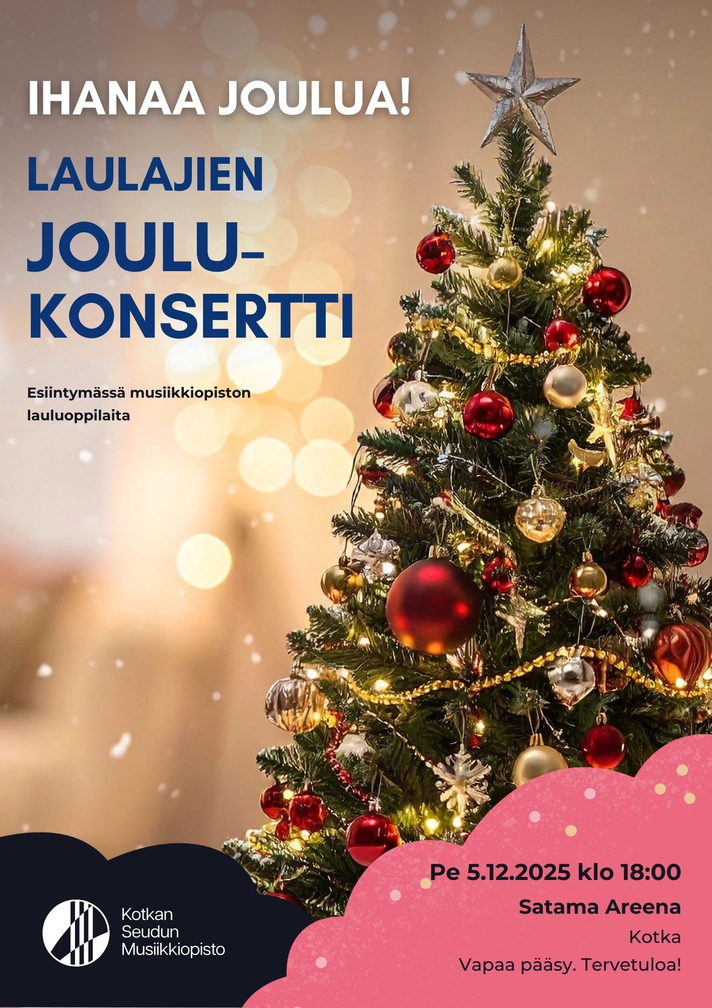 Ihanaa joulua! Laulajien Konsertti