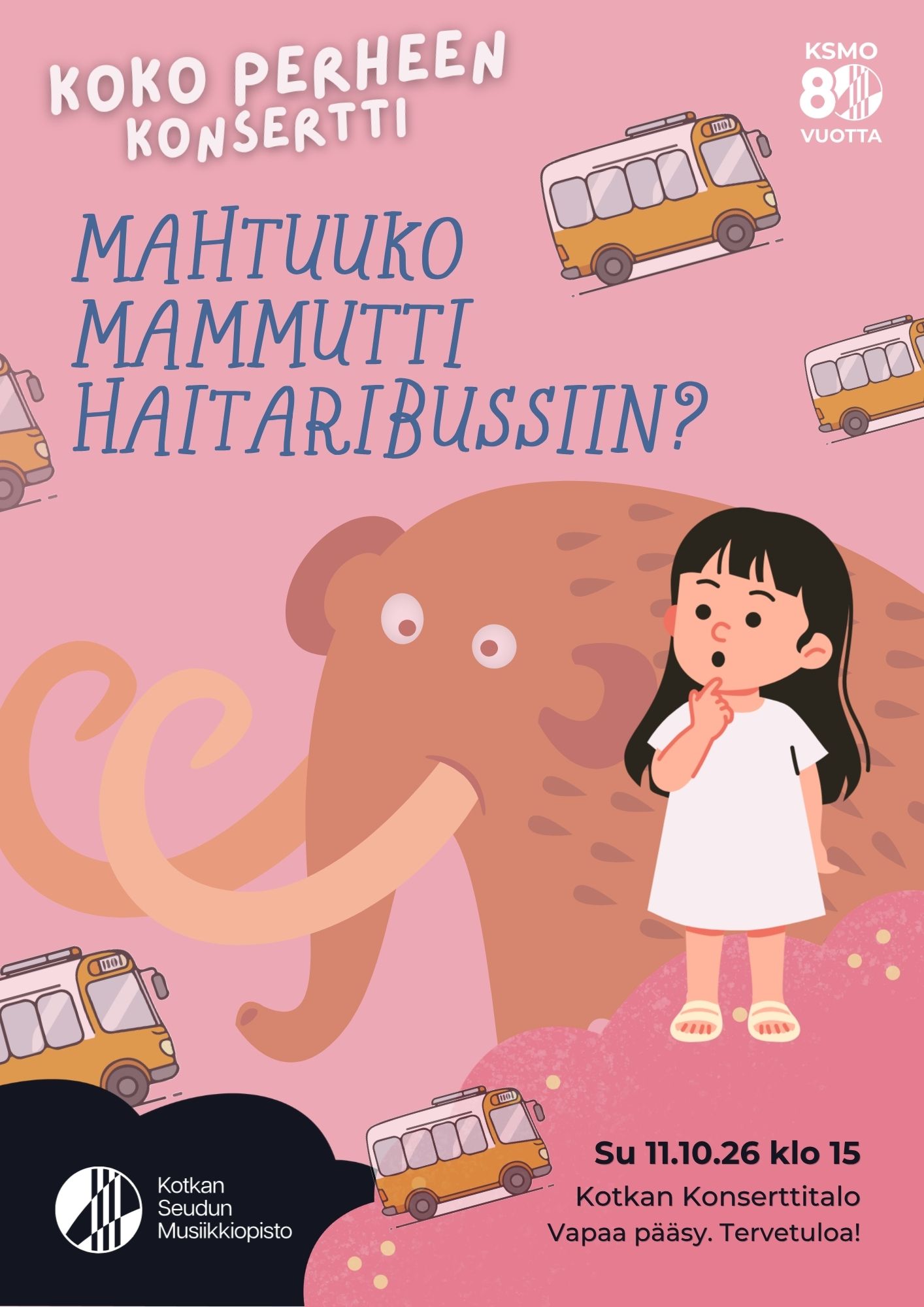 Mahtuuko mammutti haitaribussiin?