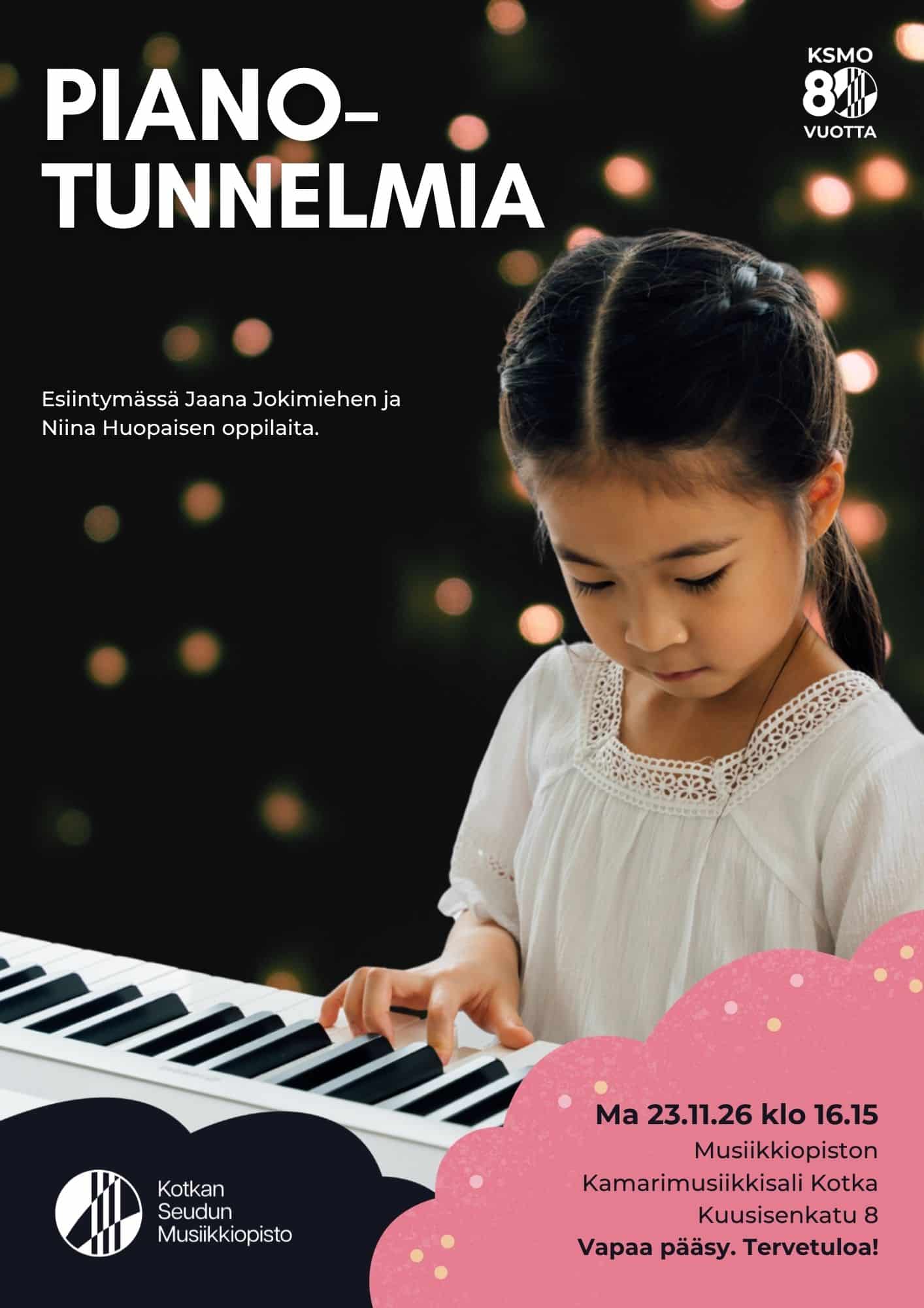 Pianotunnelmia